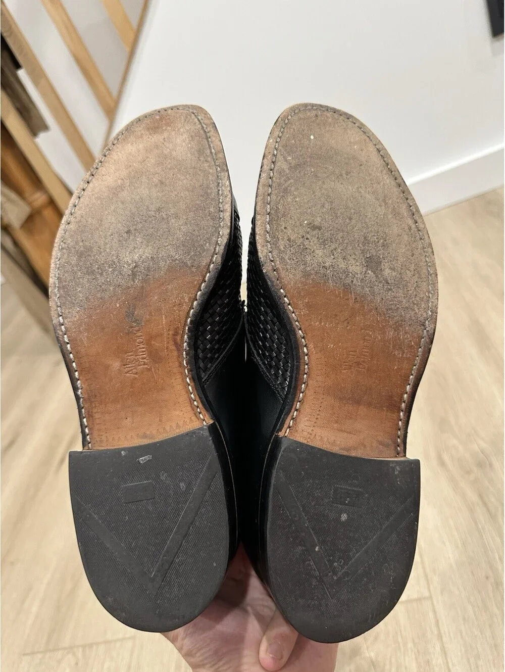 Allen Edmonds TULANE Monkstrap 8.5D Black